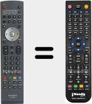 Replacement remote control for CLE966A (VS30047016)
