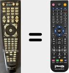 Replacement remote control for AVR 4550