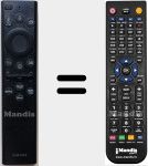 Replacement remote control for BN59-01385B