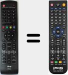 Replacement remote control for Crystal 24 (CRY24SHHPB01)