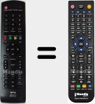 Replacement remote control for LED-SP 19 (iled19SHHPB03)