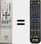 Replacement remote control for RM-C1228