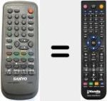 Replacement remote control for JXMKE