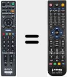 Replacement remote control for REMCON958