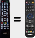 Replacement remote control for 32KA18CJ