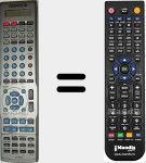 Replacement remote control for RC-R0918E (A70167505)