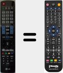 Replacement remote control for AKB72914271