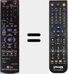 Replacement remote control for AKB73796101