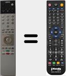 Replacement remote control for 90431989