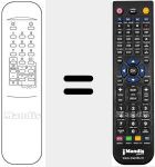 Replacement remote control for M 1432