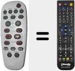 Replacement remote control for 314011851010