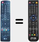 Replacement remote control for MKJ61863202