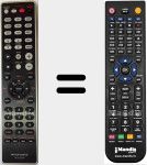 Replacement remote control for RC002SR (307010031009M)