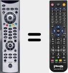 Replacement remote control for MD30132