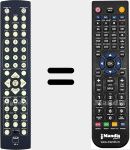 Replacement remote control for SR-4