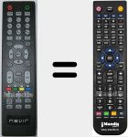 Replacement remote control for NVR7412