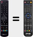 Replacement remote control for RC1912 (Nevir002)