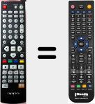 Replacement remote control for BDP95