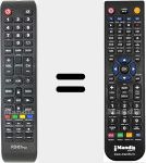 Replacement remote control for PFLED32