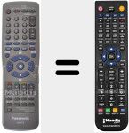 Replacement remote control for N2QAKB000040