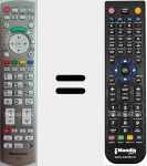 Replacement remote control for N2QAYB000673