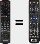 Replacement remote control for N2QAYB000829