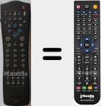 Replacement remote control for SBCRP520