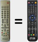 Replacement remote control for POL001