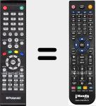Replacement remote control for TQL32R8PR001