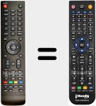 Replacement remote control for TQL43F4PR001