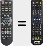Replacement remote control for PROL001