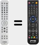Replacement remote control for RAX36 (ZX22850)