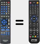 Replacement remote control for RC-R0919E