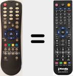 Replacement remote control for RC1055 (30054683)