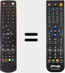 Replacement remote control for RC1910 (20579861)