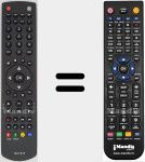 Replacement remote control for RC1910 (20571601)