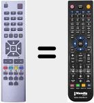 Replacement remote control for RC 2440 (20123108)