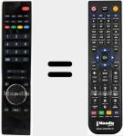 Replacement remote control for RC3920 (20501811)