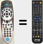 Replacement remote control for 2923143 (RC60234R0000)