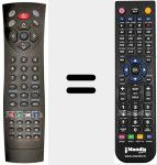 Replacement remote control for RCT 10