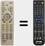 Replacement remote control for RCT 311 DA2