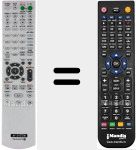 Replacement remote control for RM-AAU013 (148009711)