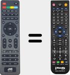 Replacement remote control for RM-C1245 (504Q4010106)