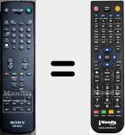 Replacement remote control for RM-S04A (994800914)