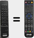 Replacement remote control for RM-S318 (147525011)