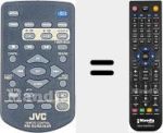 Replacement remote control for RM-SUXG355R