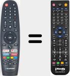 Replacement remote control for RMCEXL0002N