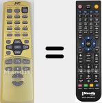 Replacement remote control for RMSFSSD7R