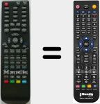 Replacement remote control for TDD2440