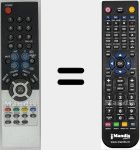 Replacement remote control for MI-BN5900488A